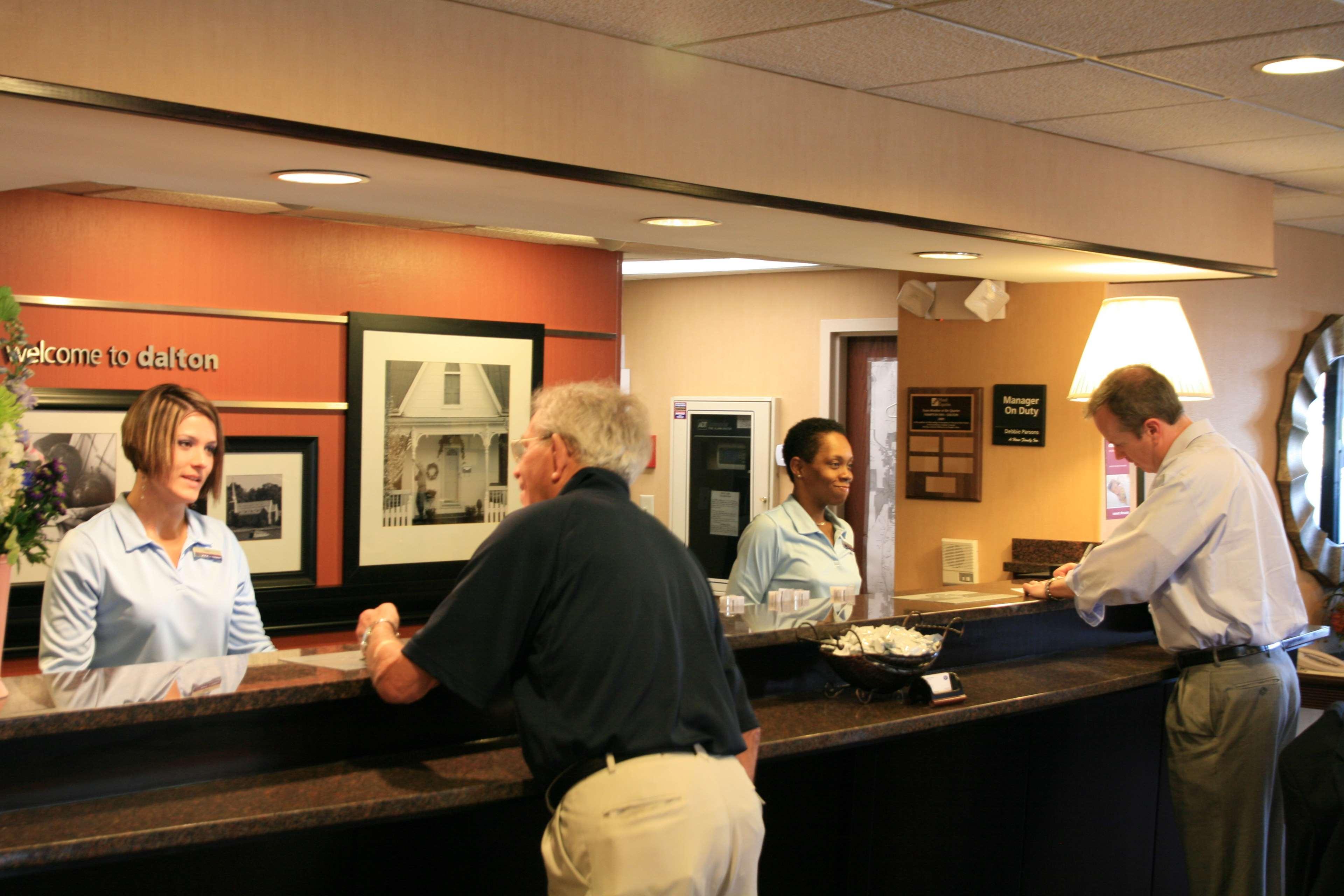 Hampton Inn Dalton Esterno foto